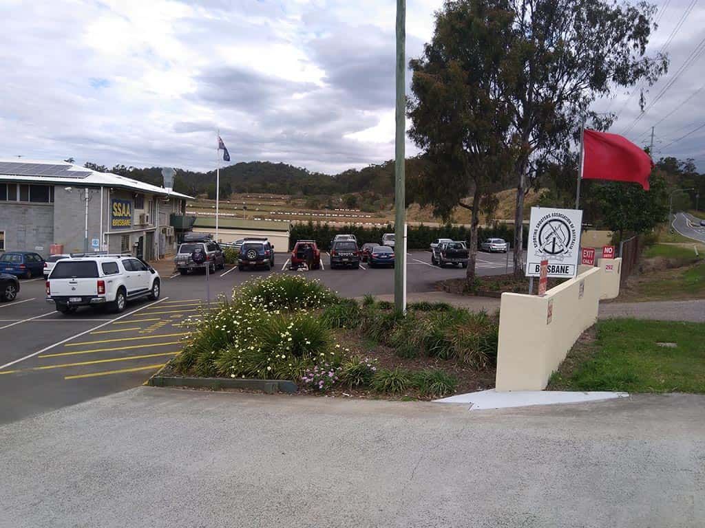 A lot of cars are parked in a parking lot