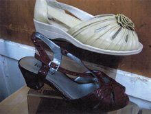 Ladies slippers - New Scone - W & M Patterson - Hand bags