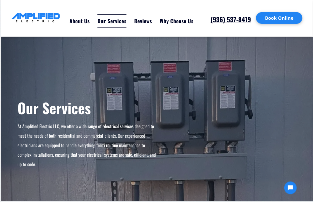 Electrical Services | Amplified Electric LLC