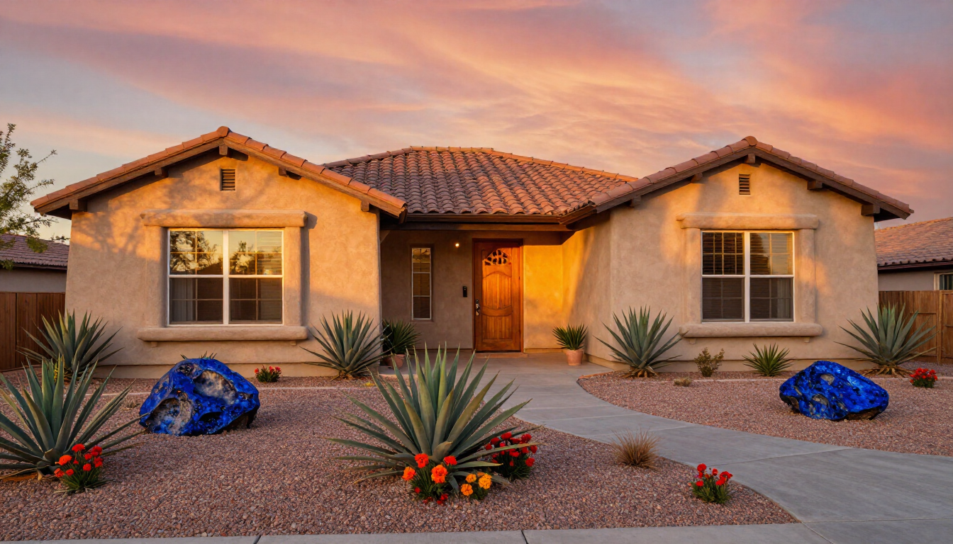 Front yard landscaping