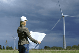 Planning wind turbine