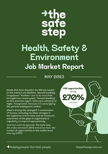 The Safe Step HSE Job Market Report, May 2023