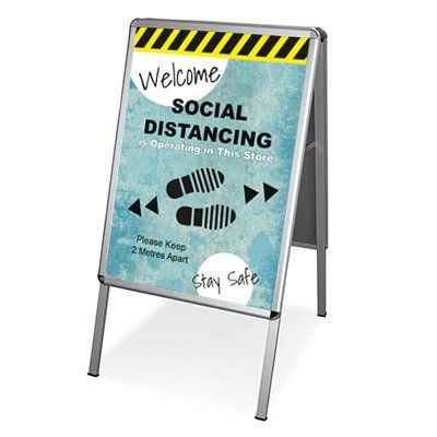 Pavement A-Board Print
