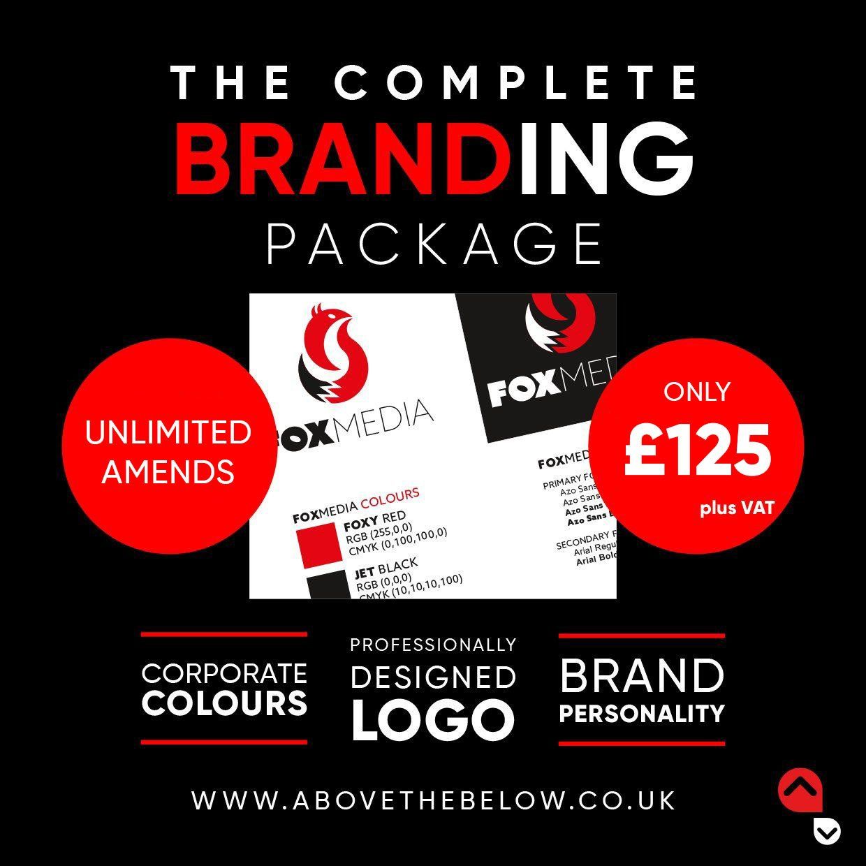 Branding logo design print