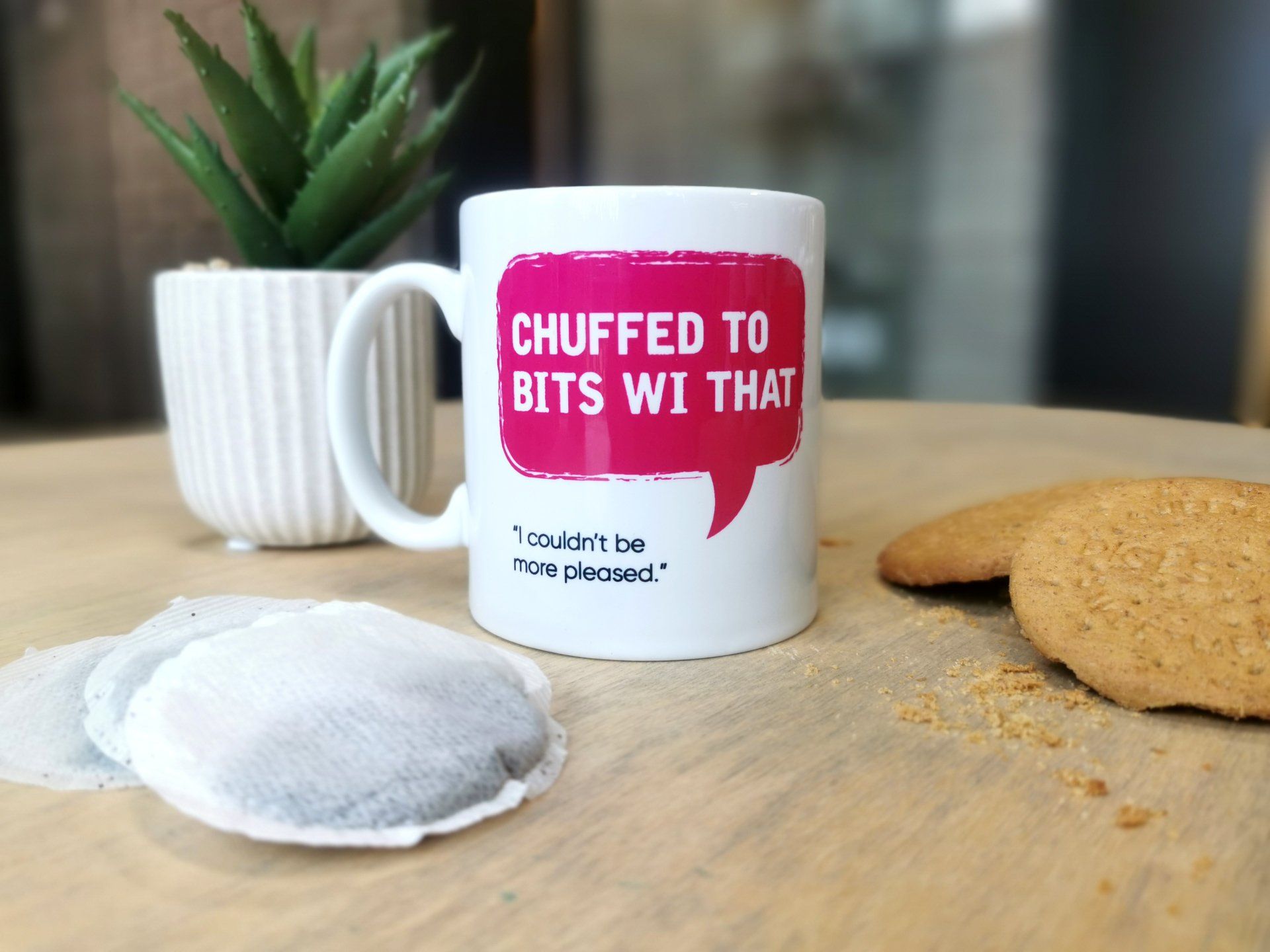 Yorkshire Mug. Chuffed to bits wi that Mug