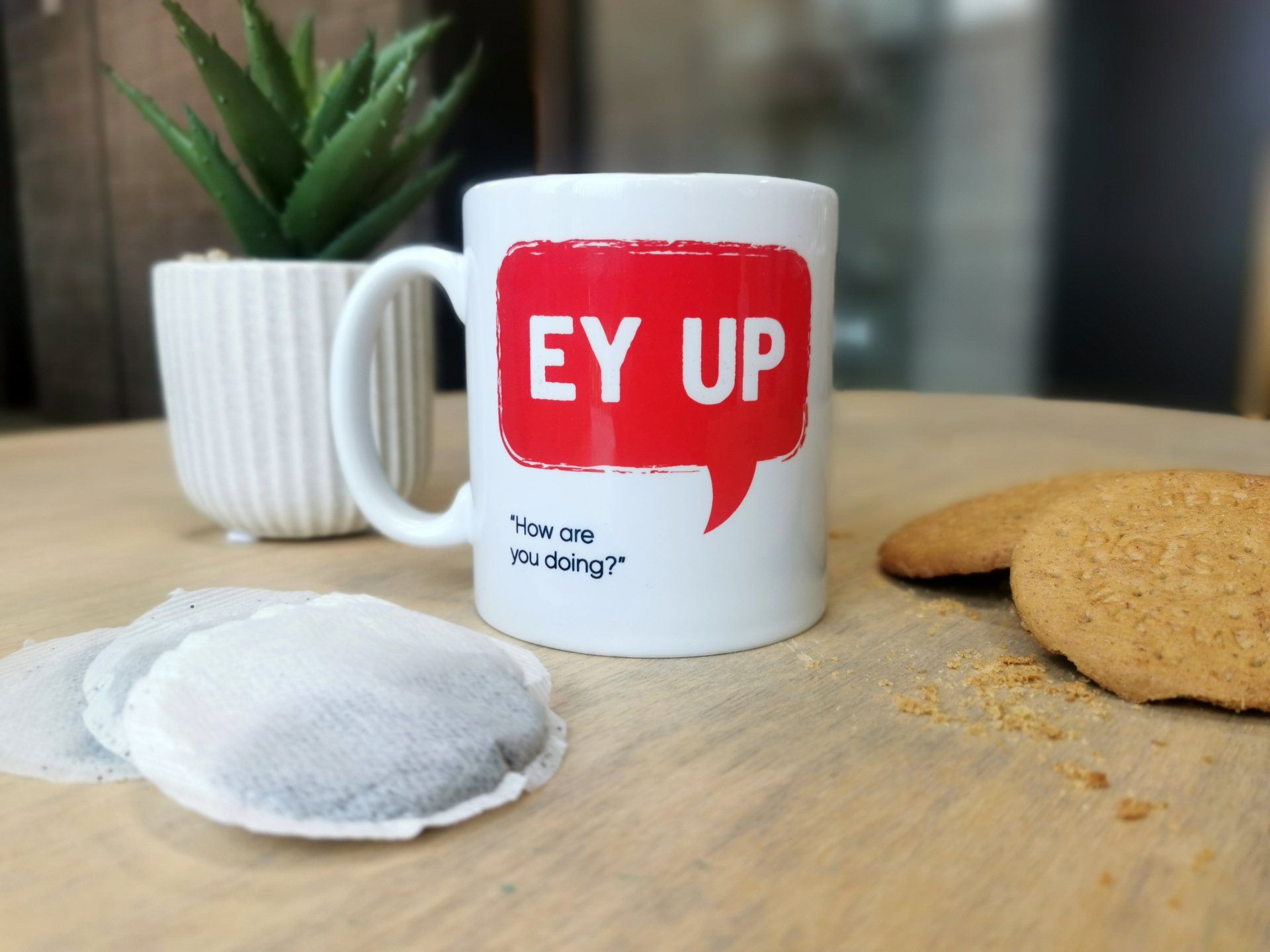 Yorkshire Mug. Ey Up Mug