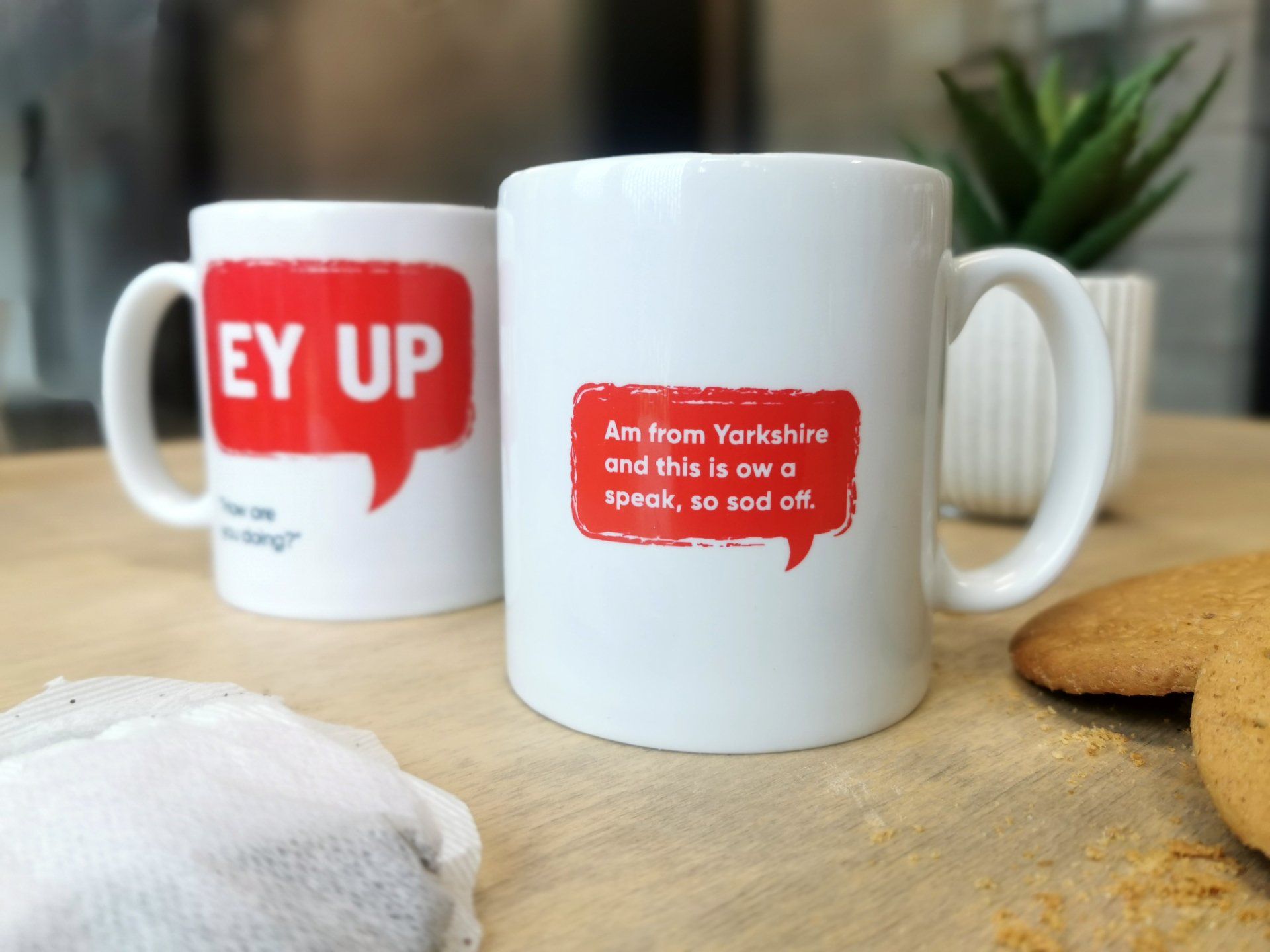 Yorkshire Mug. Ey Up Mug