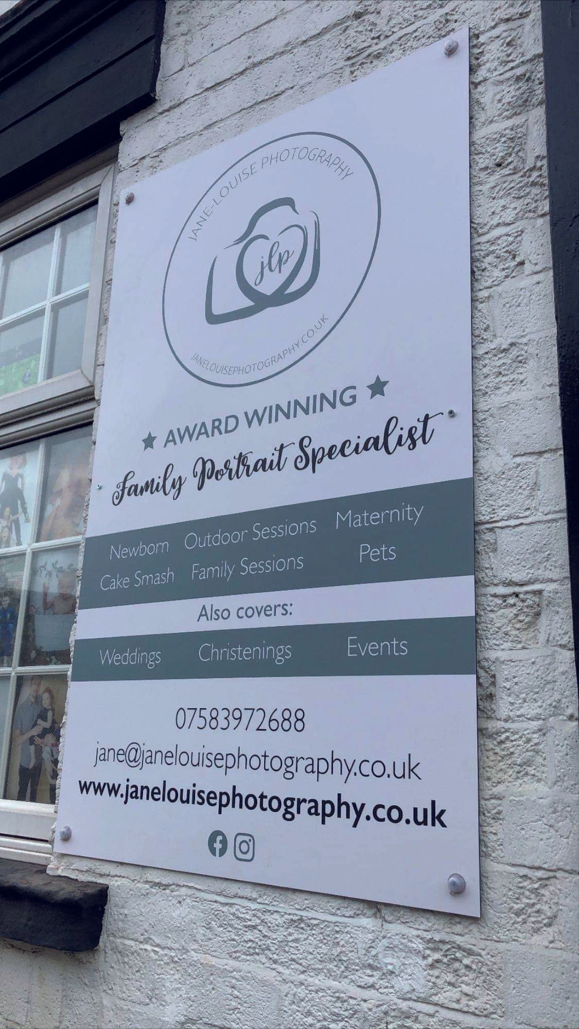 Dibond Sign Printing at Sheffield Printers