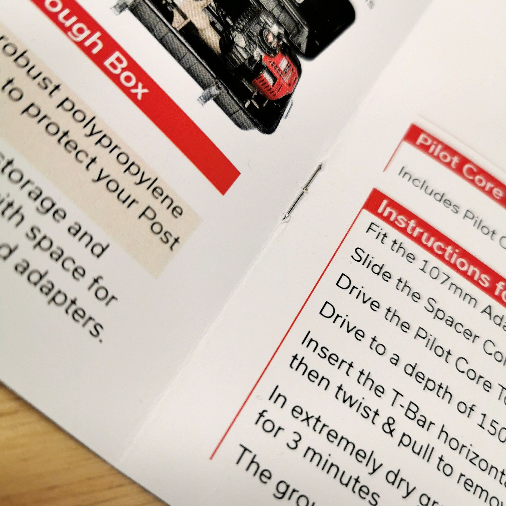 what is saddle stitching brochures