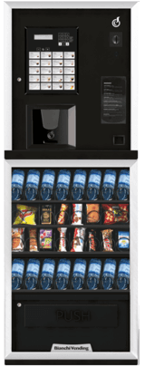 Distributore di bevande e snack per uffici