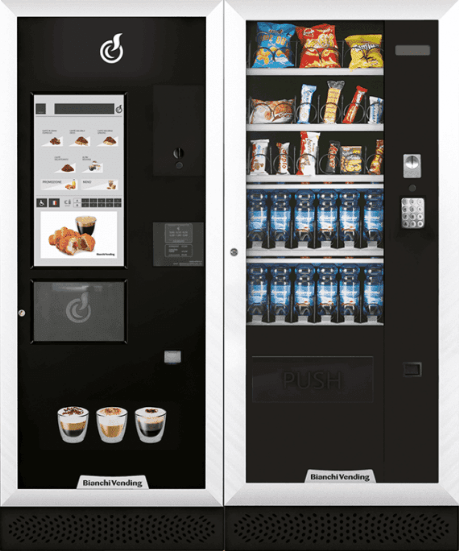 Distributore di bibite e snack