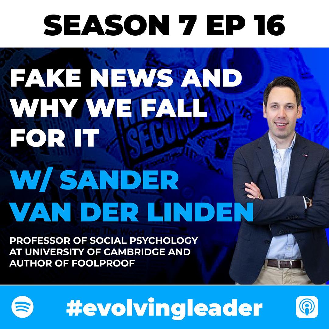 Sander Van Der Linden on The Evolving Leader podcast