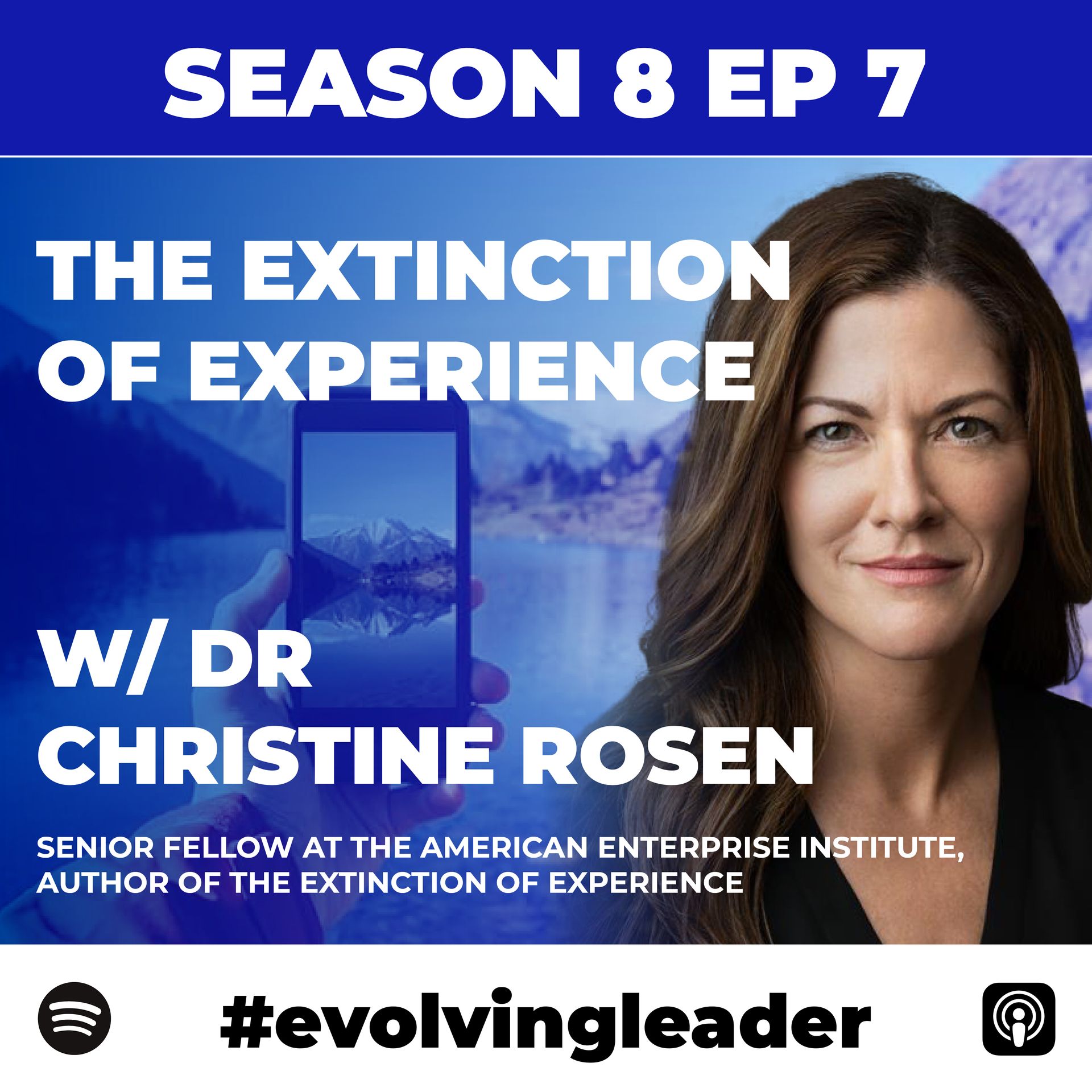 Dr Christine Rosen on The Evolving Leader podcast