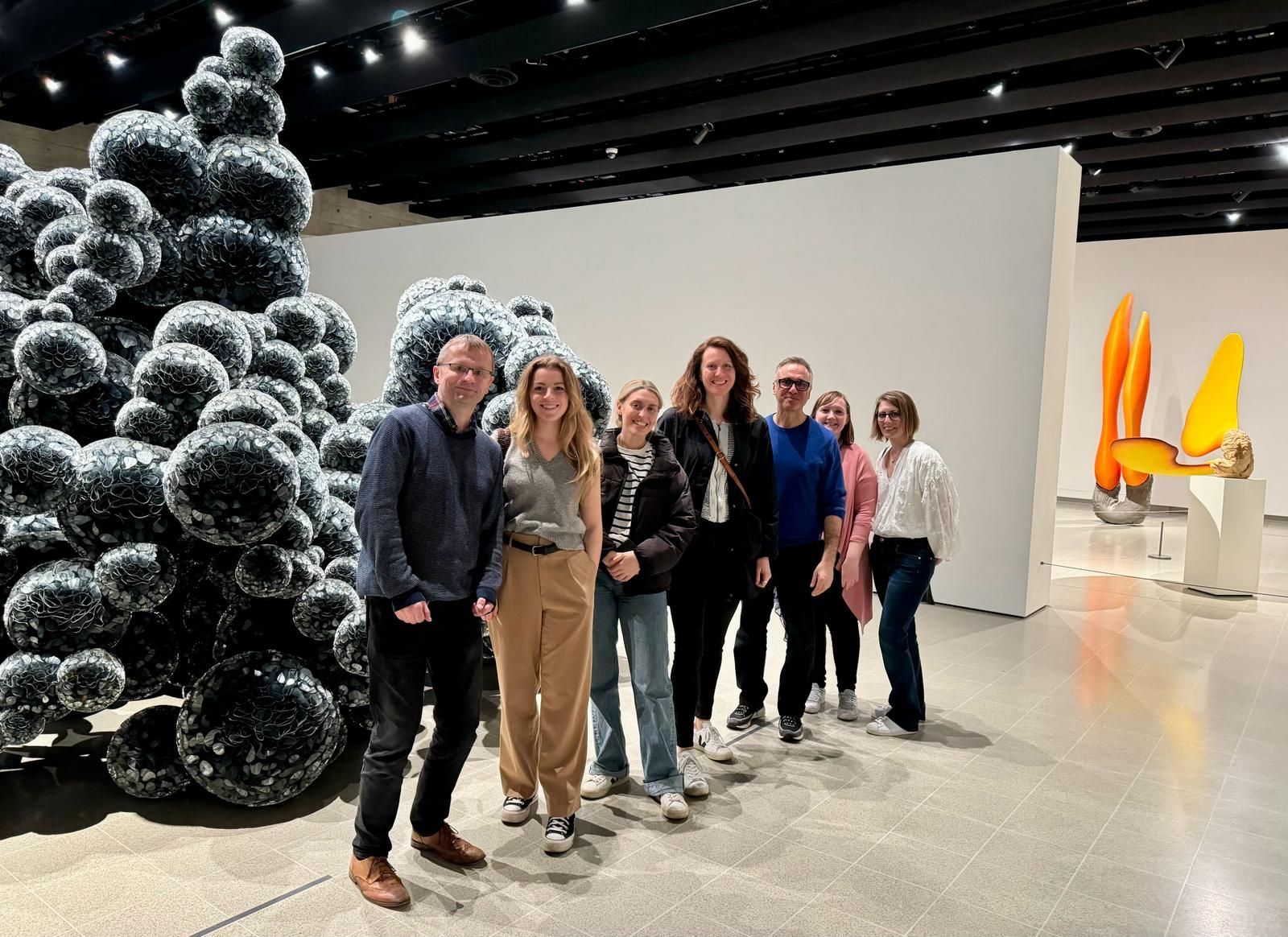 Team visiting The National Film Theatre