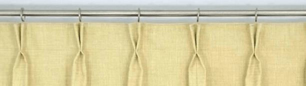 Double Pinch Pleat Curtain