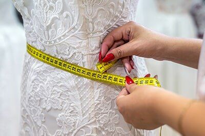 Bridal Gown Measurement — Alteration in Noosaville, QLD