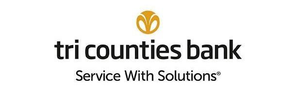 The logo for tri counties bank service with solutions