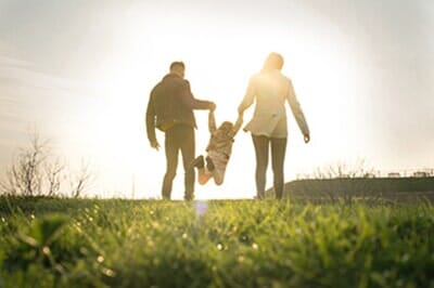 Happy Family Having Fun in the Park — Behavioral Issues in Northbrook, IL