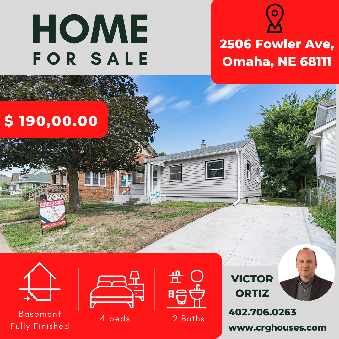 House for sale on S 19th Street in Omaha