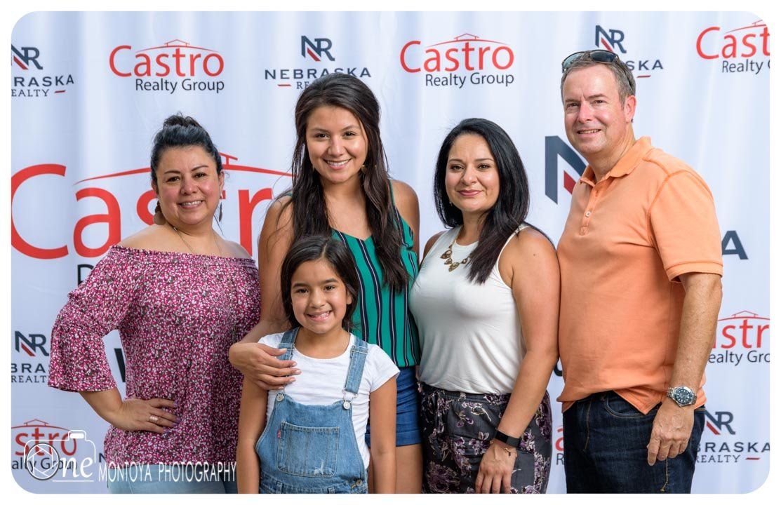 family photo gathering