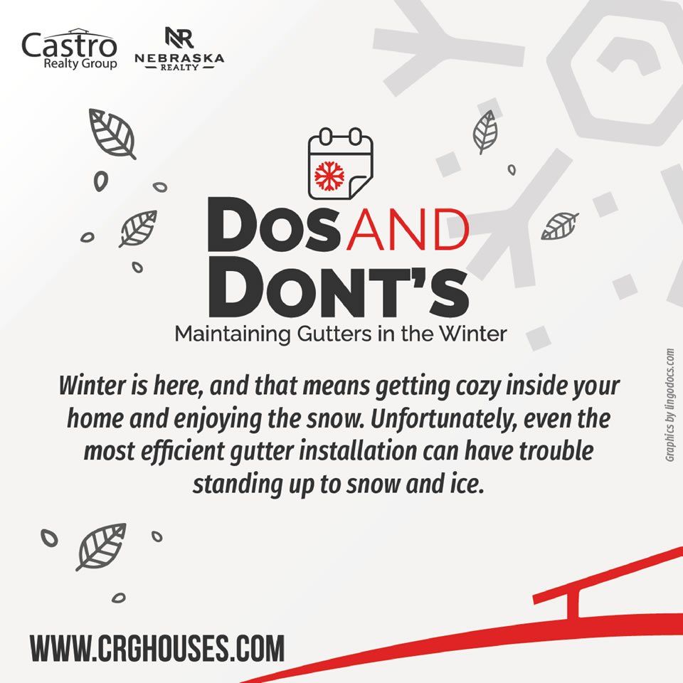 Dos and Don'ts - Maintaining Gutters in the Winter