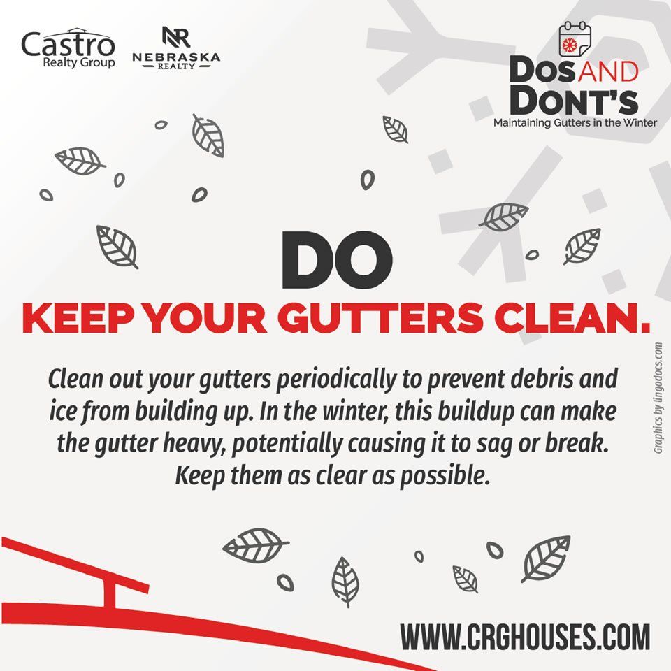 Keep your gutters clean