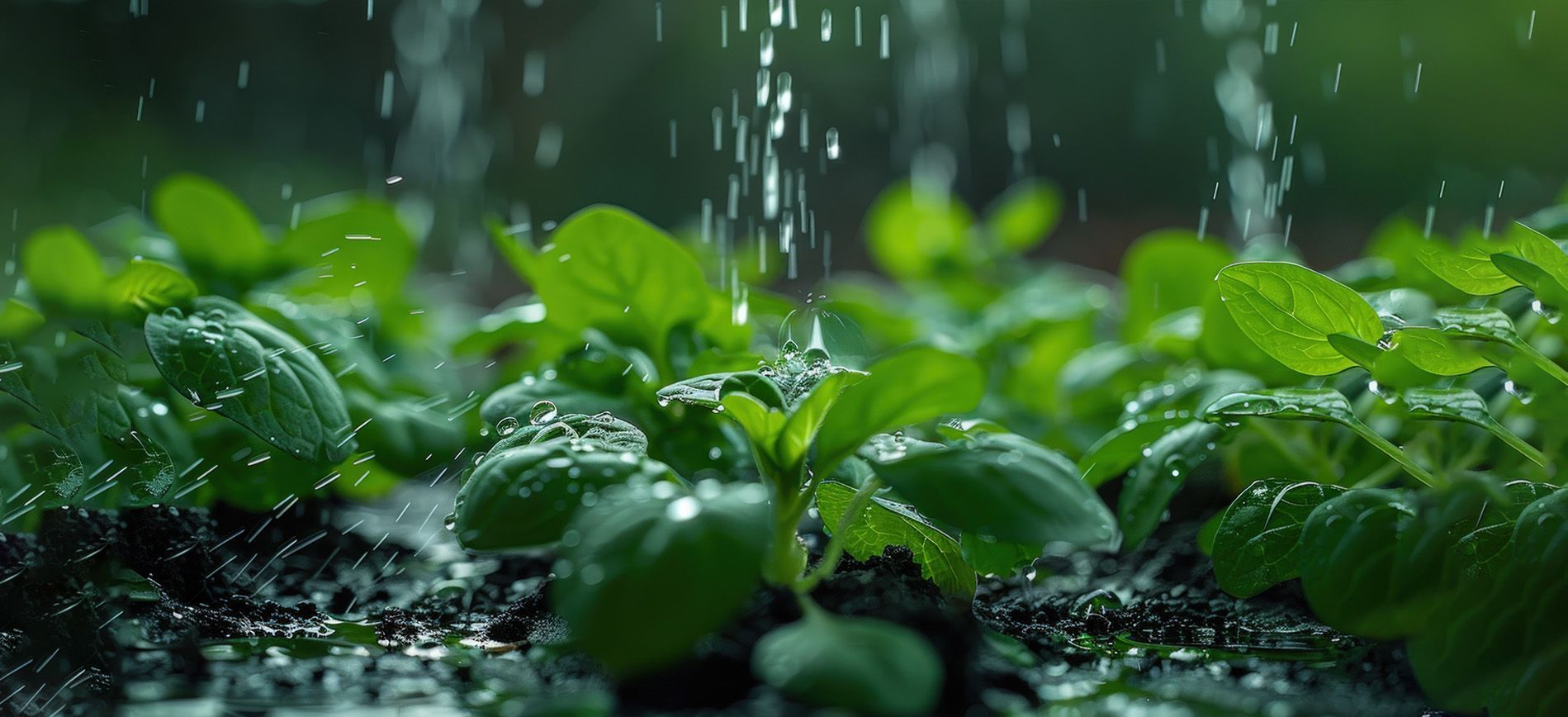 Farmer applying water-insoluble fertilizer in a citrus orchard.

