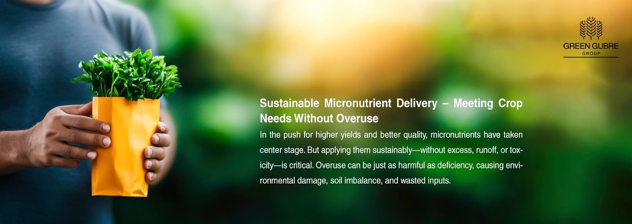 Sustainable Micronutrient Delivery – Meeting Crop Needs Without Overuse