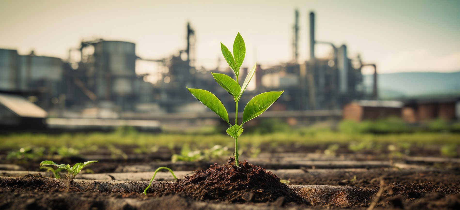 Granular MOP potassium fertilizer being applied to a potato field under precision farming.