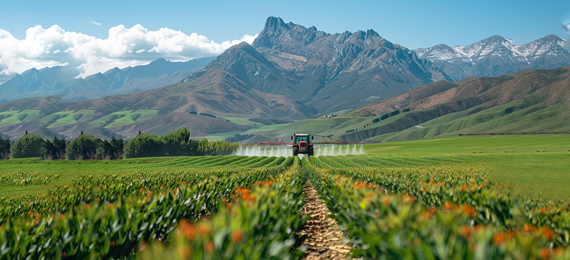 Water-soluble NPK fertilizer being mixed for fertigation in a high-value tomato greenhouse system.