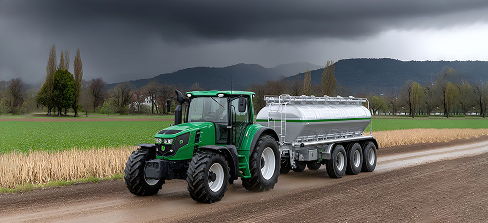 Farmer conducting a jar test to check fertilizer compatibility before fertigation mixing.