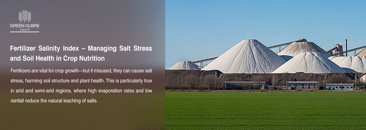 Fertilizer Salinity Index – Managing Salt Stress and Soil Health in Crop Nutrition