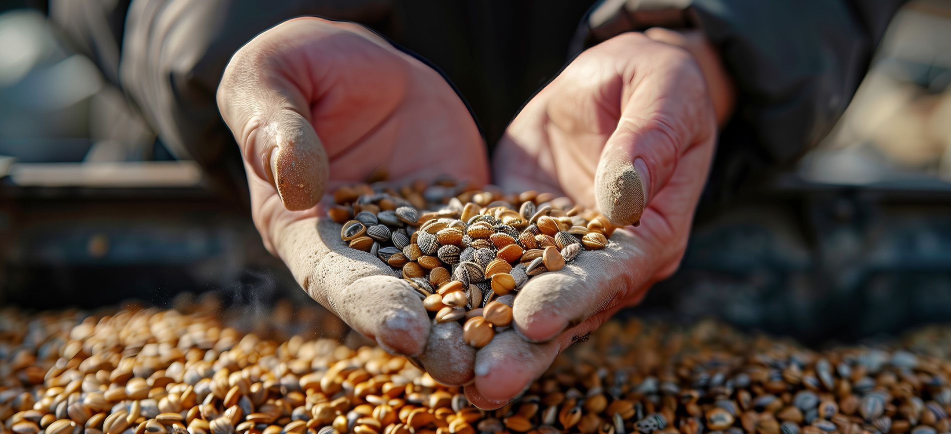 Controlled-release fertilizer granules enhance nutrient efficiency and sustainable crop growth.