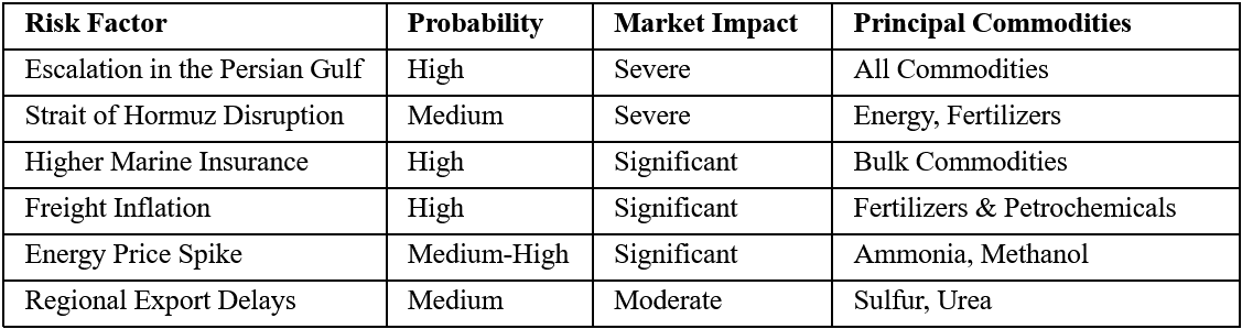 Geopolitical Risk Matrix