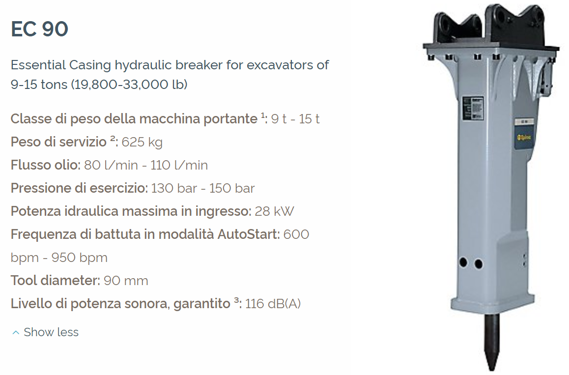 demolitore EC 90