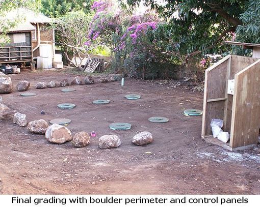 boulder perimeter with control pack