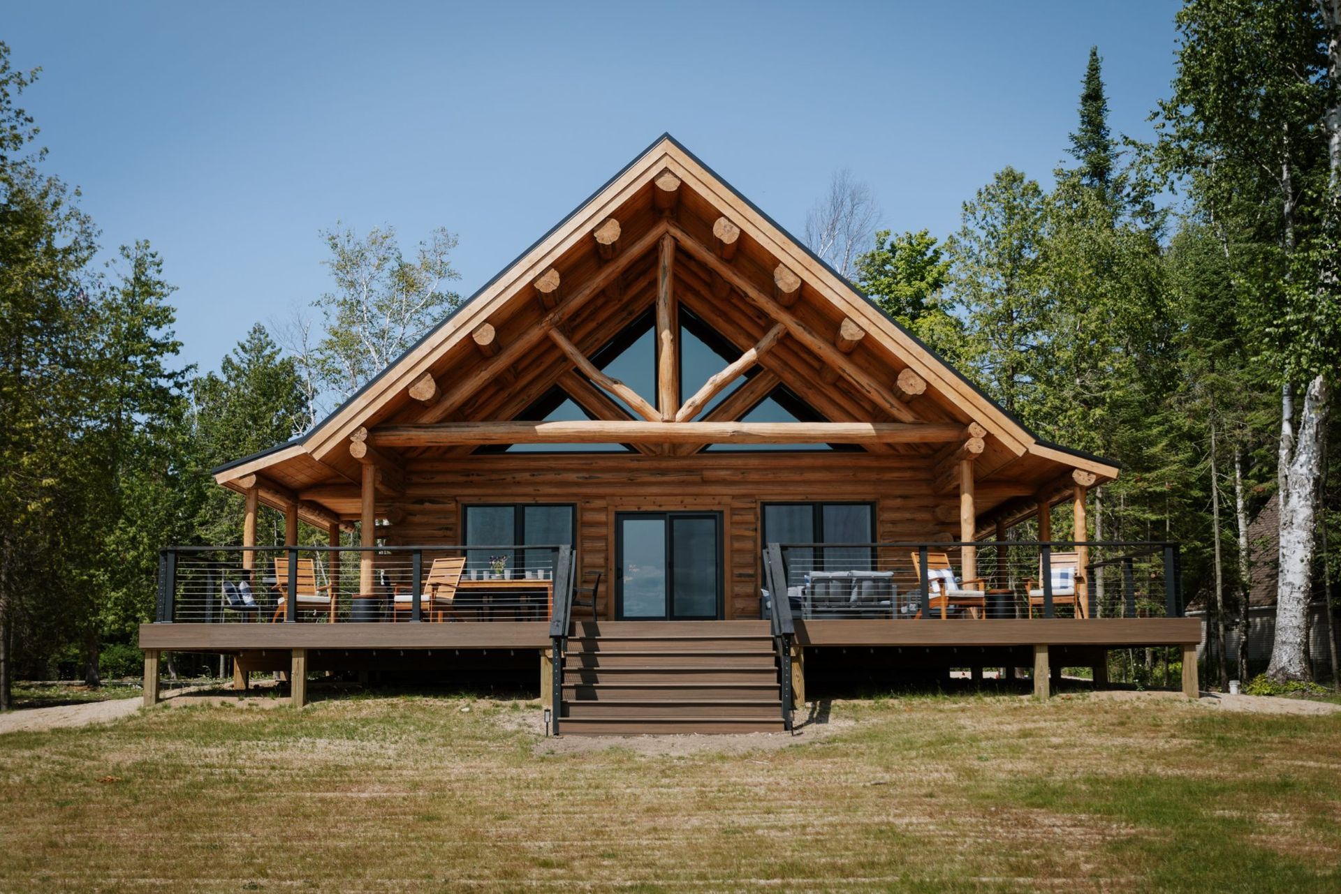 elk lake new construction home michigan