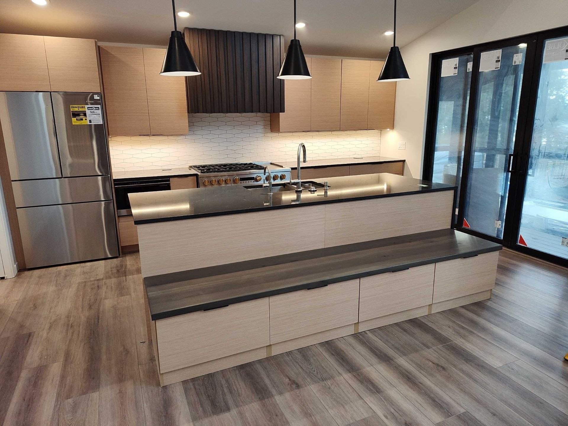 Michigan lake house kitchen