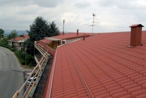 particolare di un tetto