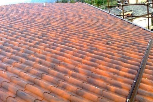 tegole per tetto privato