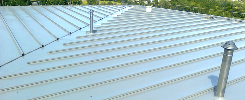 copertura industriale moderna