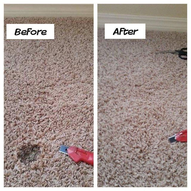 Damaged Carpet — Piedmont, OK — America United Carpet Services