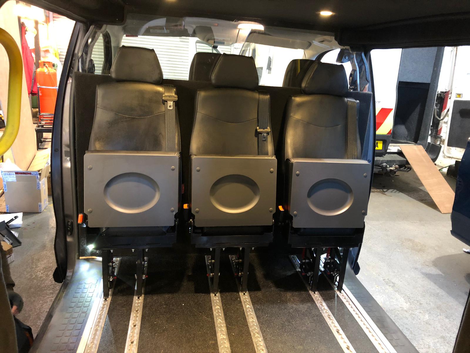 Toyota Proace taxi conversion