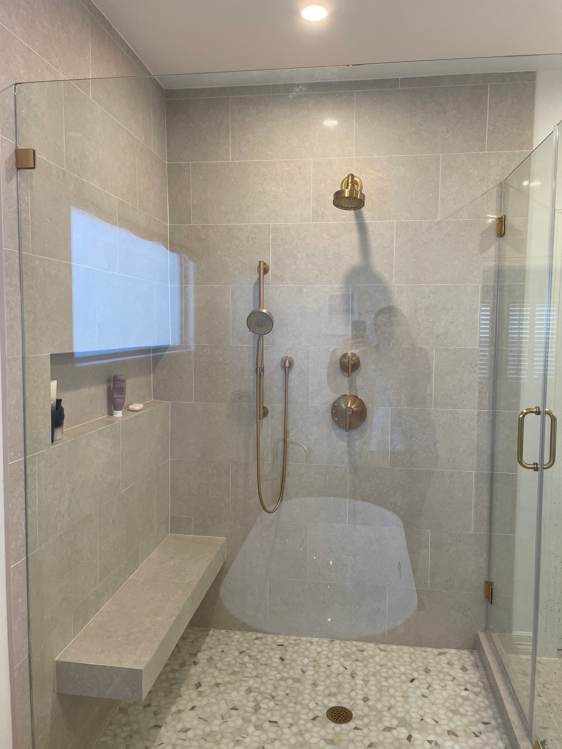 Shower glass