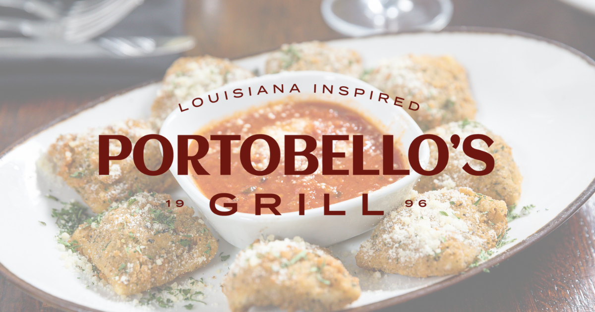 Southern Italian Cuisine Portobello's Restaurant Baton Rouge