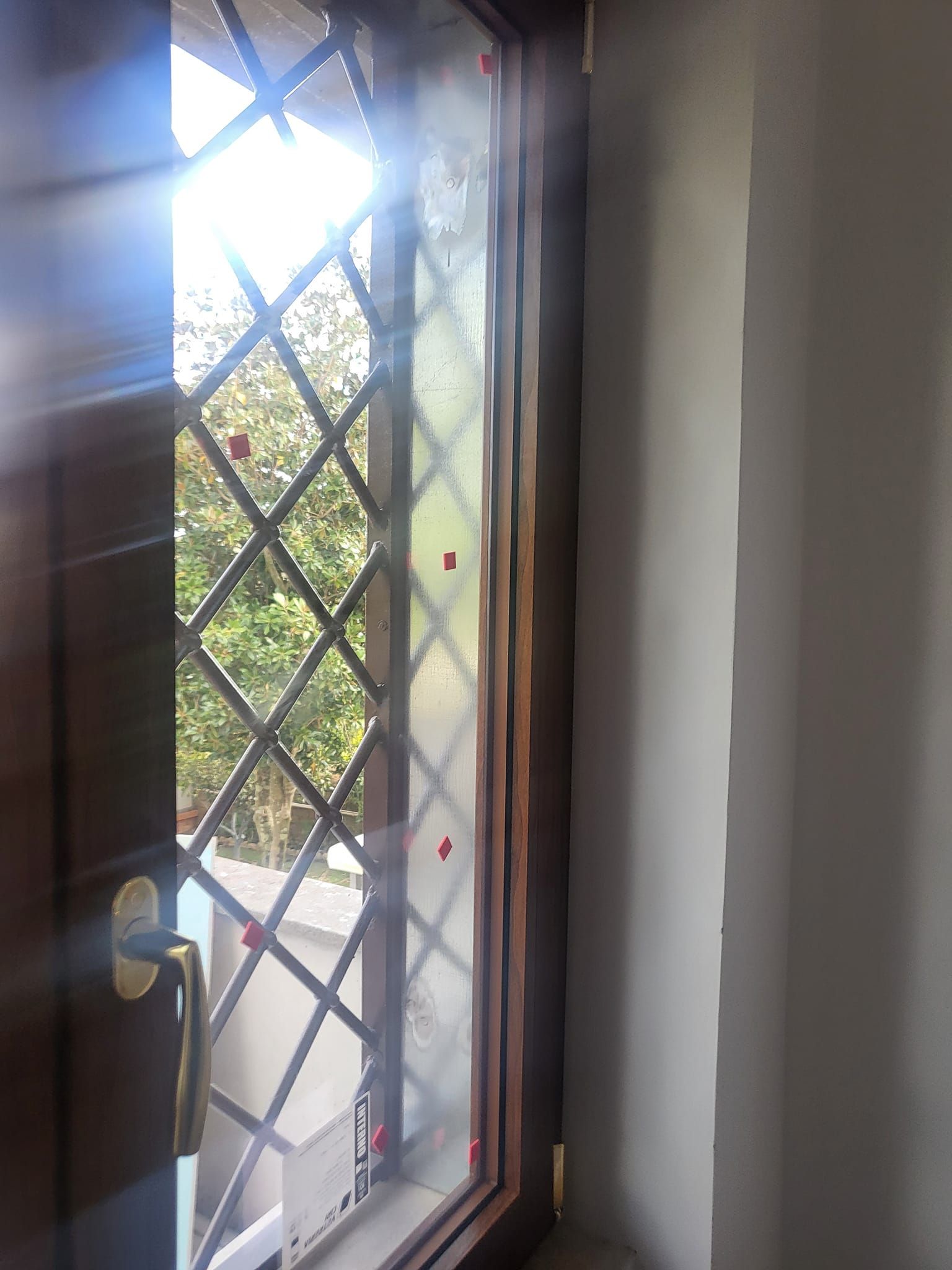 finestra in alluminio/legno