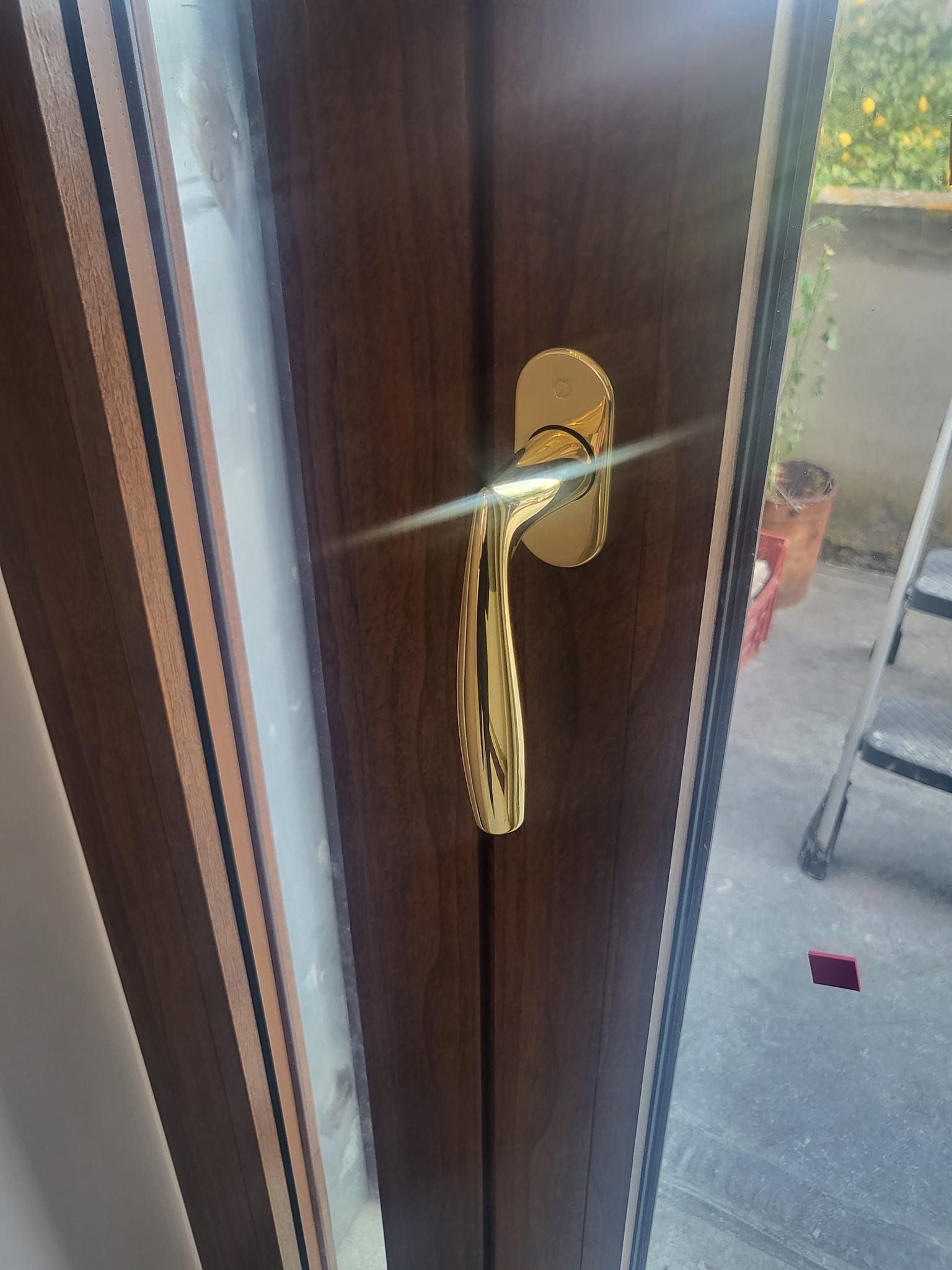 finestra in alluminio/legno