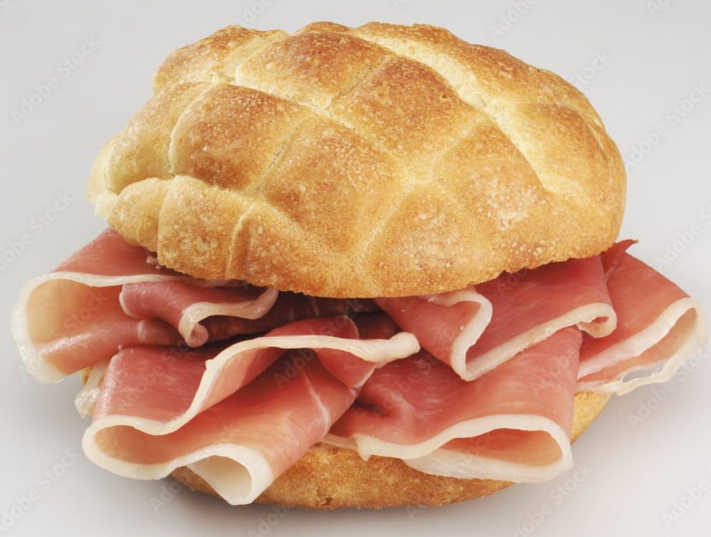 PANINO CON PROSCIUTTO CRUDO