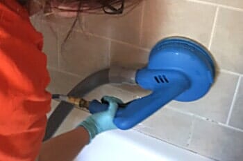 hand-held extraction tool — tile and grout repair in Harwich MA