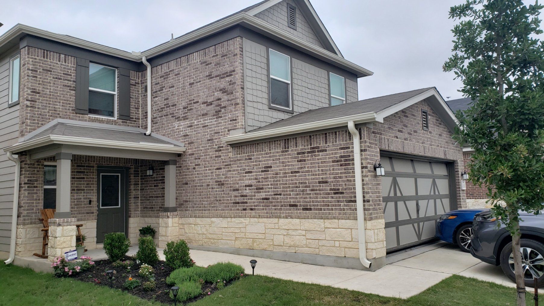 Gutter Installation In Progress — San Antonio, TX — Guthrie Gutters